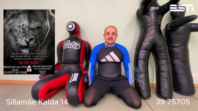 Открой для себя джиу-джитсу в Силламяэ!