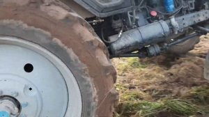 Пашем на Мтз 892 с плугом ПКМП 3-40Р