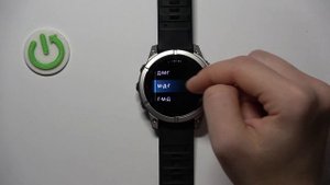 GARMIN Fenix E | Как настроить дату и время