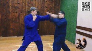 Базовые формы ушу Длинный кулак работа в парах часть 2