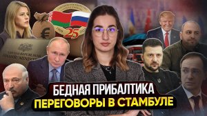 Переговоры в Стамбуле! // Прибалтика беднеет! // Как распознать шпионов? #объясняем