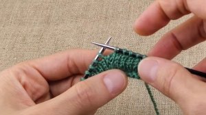 Убавка лицевой с наклоном влево