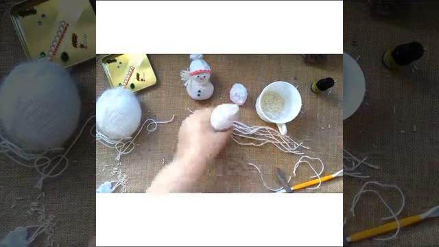 Снеговик из носков.Видео для гаджетов смотреть онлайн