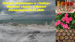 Пляжи Фламинго и Чайка, ул. Новая  и магазин Арка. Джиппинг уходит в горы!  Лазаревское 18.05.25
