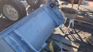 Проверка работы тракторной бетономешалки на КУН МТЗ, ?