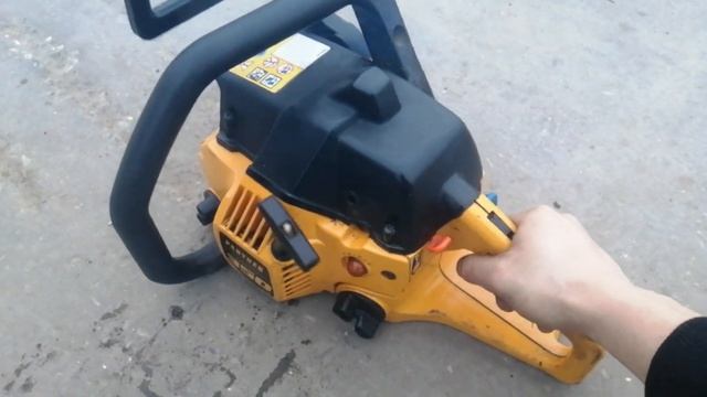 Работа бензопилы Partner 350. смотреть онлайн