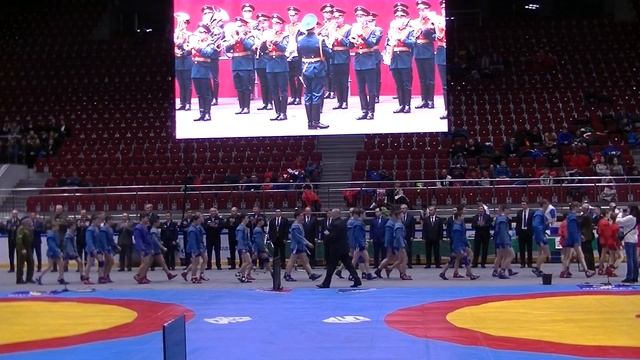 Закрытие парада спортсменов  Подвиг 6-й роты ВДВ