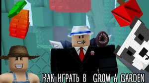 Как играть в Grow a Garden