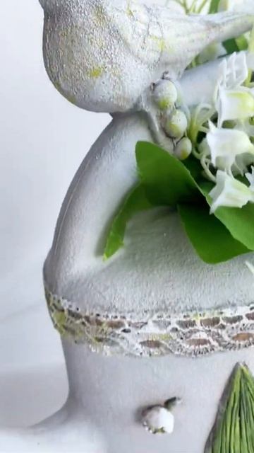 Лейка для домашних цветов. Лепной декор. смотреть онлайн