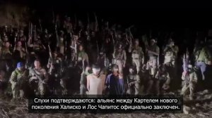 Мекскика. Слияние двух наркокартелей, передел трафика и бизнеса.  Правительство в доле, это стандарт