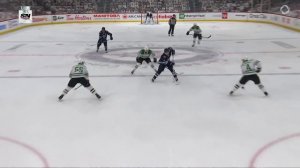 Jets' Mark Scheifele Beats Stars' Jake Oettinger With Lucky Bounces