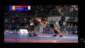 Абубукар Муталиев- Артур Чебодаев, 57 кг, за 3 место, куб
