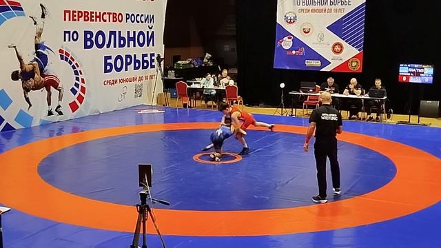 Андрей Мавлютов - Ярамир Монгуш Вольная борьба 45кг пер