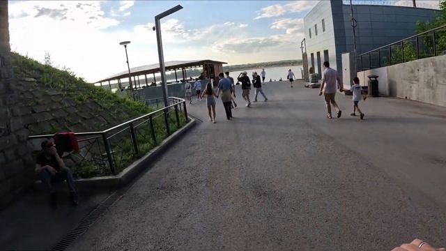 Прекрасная Набережная Перми. Обзор новой набережной в Перми. #пермь #электросамокат смотреть онлайн