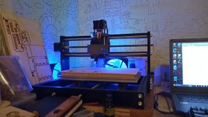 Регулировка лазера на станке CNC3018