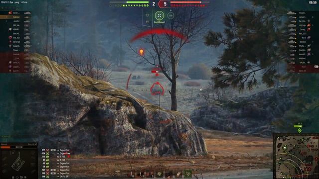 Бой на Rhm.-B. WT КАРКЛИЯ МИР ТАНКОВ смотреть онлайн