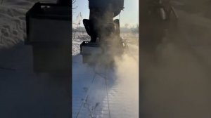 Самодельный снегоход из мотоцикла Урал.