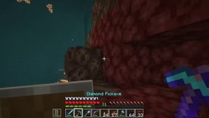 🎃Строим магический склад в Minecraft 🪄 под порталом в Преисподнюю