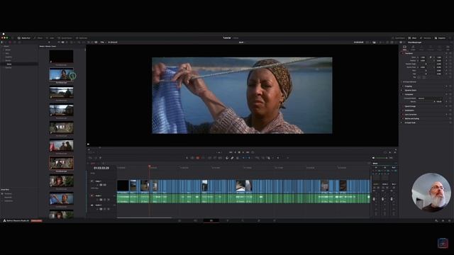 СИНХРОНИЗАЦИЯ офлайн РЕФЕРЕНСНОГО КЛИПА, Автоматическая разбивка видео на сцены в DaVinci Resolve
