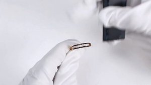 Золотое кольцо ТД Эстет с фианитом 01К215948-5