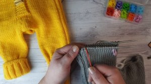 Комбинезон "ГНОМИК"/ 0-3, 3-6, 6-9 и 9-12 месяцев