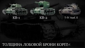 КВ-1 и КВ-2 против самого тяжелого немецкого танка 1941 года