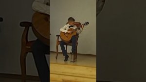 Первый концерт Диниила (гитара, 18.05.2025)