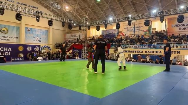 Рукопашный бой  в прямом эфире! Исматуллаев Жонибек 10-1