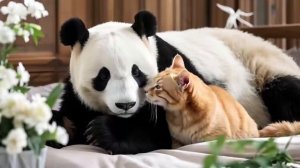 Mom Cat Picks Fresh Strawberries & Eggs🥚Bakes Ginger Kitten's Birthday Cake+Rescues Adorable Animal