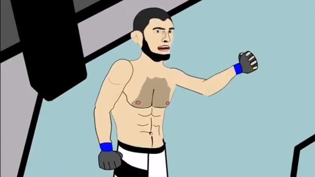 Хабиб нурмагомедов против Дастина. мультихайп.