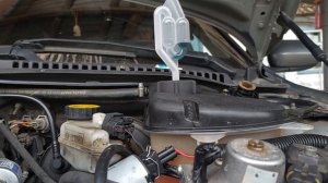 Проверка наличия выхлопных газов в системе охлаждени?