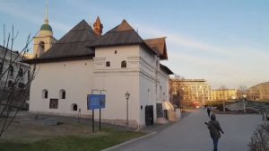Старый Английский двор. Самые древние здания Москвы. Зарядье. ул.Варварка.