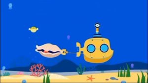 Осьминог рыбка морской конёк морская звезда краб, чер?