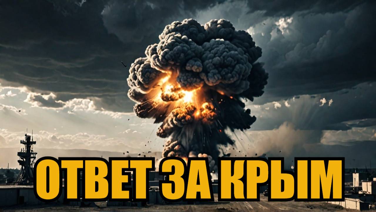 БАЗЫ И ПОЛИГОНЫ СТЁРТЫ В ПЫЛЬ ВМЕСТЕ С ЛИЧНЫМ СОСТАВОМ! Ответ России на удар по Крыму смотреть онлайн