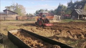 фреза 2025 Вспахать огород фрезой
