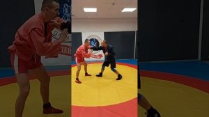 Самбо.  Бычок, обучение броску