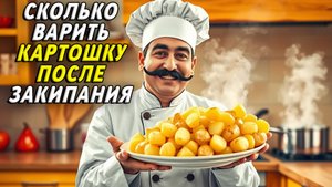 Сколько варить картошку после закипания