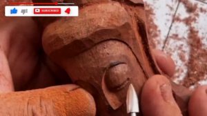 Резьба по дереву бур-машиной.Мастерство поражает.Не п?