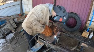 ПВМ Т-40 на МТЗ-80 Процес встановлення мосту. Всі нюанси