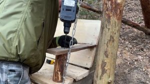 Жизнь в глухом лесу вместе с диким кабаном | доделал по