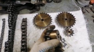 Новая цепь на минитрактор и ещё кое-что...