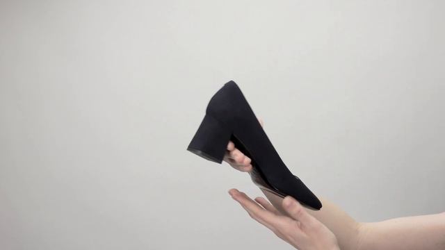 Туфли из натуральной замши VITTORIO VIRGILI (VD567502 чёрный) смотреть онлайн