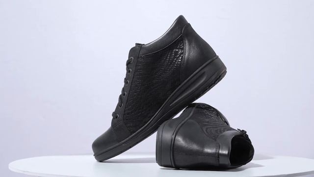 Ботинки женские демисезонные Solidus Kate Stiefel на шнурках смотреть онлайн