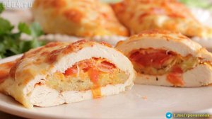 КУРИЦА С КАРТОФЕЛЕМ И СЫРОМ. Очень сочное куриное филе. Вы точно полюбите куриную грудку!