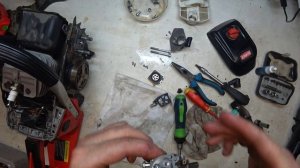 Ремонт китайской бензопилы Hammer. Неожиданная поломка н