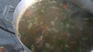 18-05-2025 Варю вкусный суп с мясными ребрами !