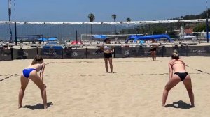 Пляжный волейбол. Девушки 16