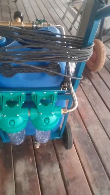 Бустер для промывки системы отопления. Насос для пром? смотреть онлайн