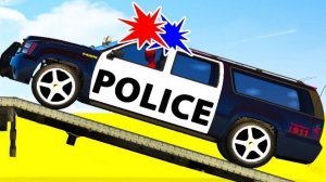 Мультфильм с полицейскими машинками и вертолетами Детские стишки и песенки для детей