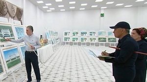 Гурбангулы Бердымухамедов осмотрел проекты новых зданий в Аркадаге